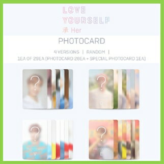 BTS CD アルバム LOVE YOURSELF 承 Her 4種セット ミニ5集 おまけ：生写真