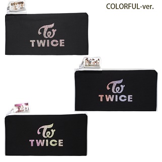 TWICE グッズ 文具☆ペンケース 7種セット(ペンケース+シャーペン+ロゴ