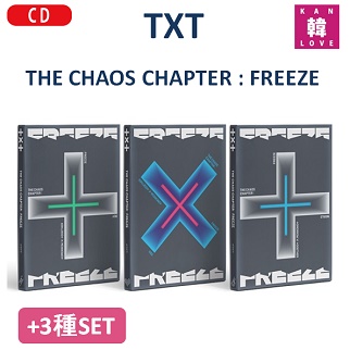 TXT THE CHAOS CHAPTER : FREEZE 3種セット 初回特典付き CD アルバム