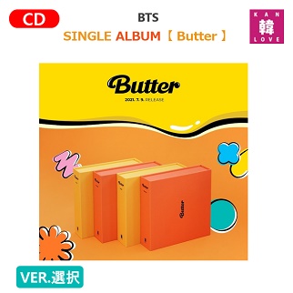 BTS CD アルバム Butter バージョン選択 特典ポスターなし