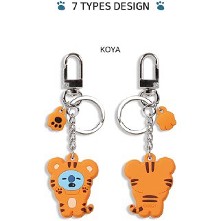 BTS公式グッズ☆BT21タイガー キーリング☆防弾少年団バンタン