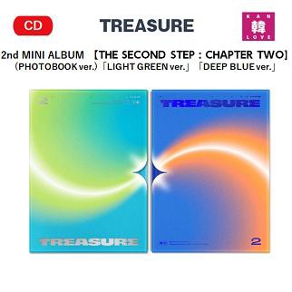 TREASURE 2st MINI ALBUM THE SECOND STEP : CHAPTER TWO ★PHOTOBOOK  ver.（バージョンランダム）トレジャーCD YG /生写真+トレカ(88098｜au PAY マーケット