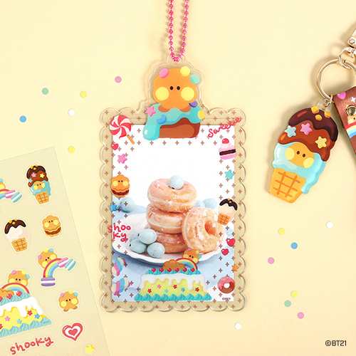 BTS 公式グッズ BT21【 PHOTO HOLDER SWEETIE】バンタン おまけ