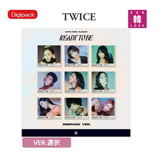 TWICE READY TO BE［Digipack Ver.］12TH MINI ALBUM アルバム/おまけ