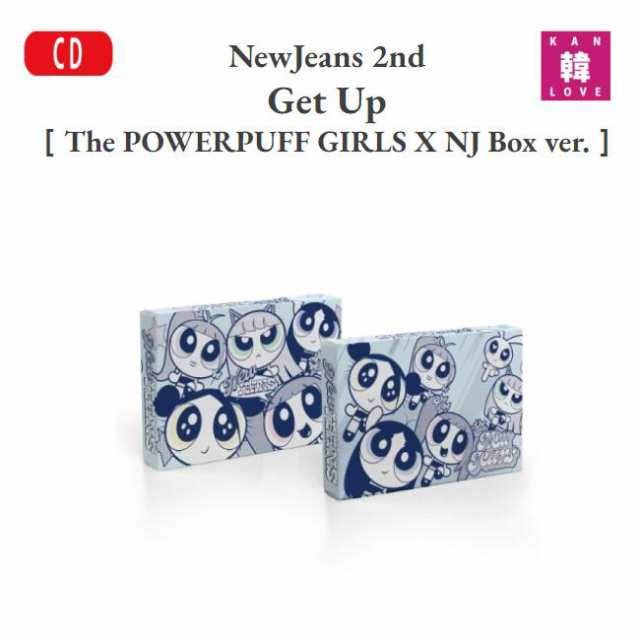 NewJeans 2nd EP【Get Up】The POWERPUFF GIRLS X NJ Box ver