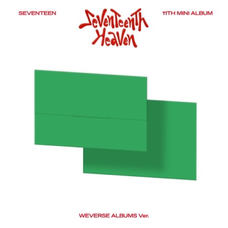 SEVENTEEN 11th Mini Album 【SEVENTEENTH HEAVEN】 Weverse Albums ver. アルバム セブチ  セブンティーン/おまけ：生写真+トレカ(88099｜au PAY マーケット