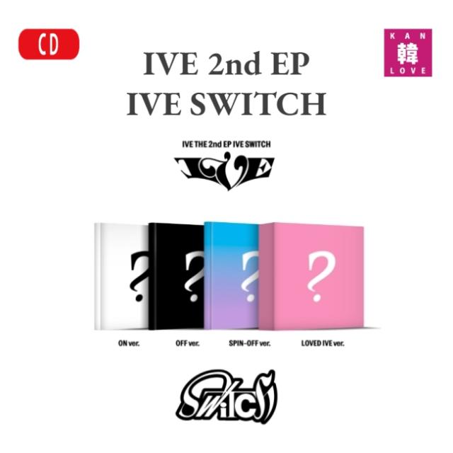IVE 2nd EP IVE SWITCH 4種中バージョン選択 韓国チャート反映 アルバム CD アイブ おまけ：生写真+トレカ(8804775369186-01)