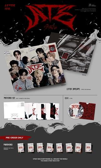 【新品未開封】StrayKids ATE nemo ver. 4点セット Stray Kids ATE4種SET(一般版CD1+限定版+LETTER+NEMO)【初回特典付き