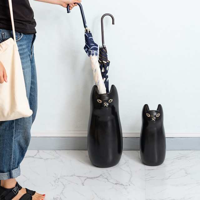 猫 傘立て ミニサイズ フラワーベース 陶器製 ねこ ネコ 陶製 猫 傘立て ミニサイズ フラワーベース 陶器製 ねこ ネコ 陶製