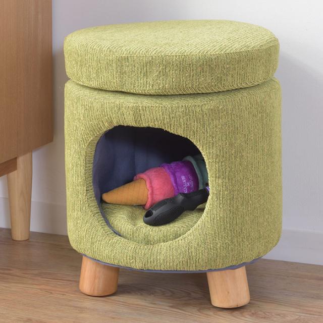 東谷 ペットスツール グリーン PET-62GR 家具 インテリア シンプル おしゃれ [▲][AS] 東谷 ペットスツール グリーン PET-62GR |b03