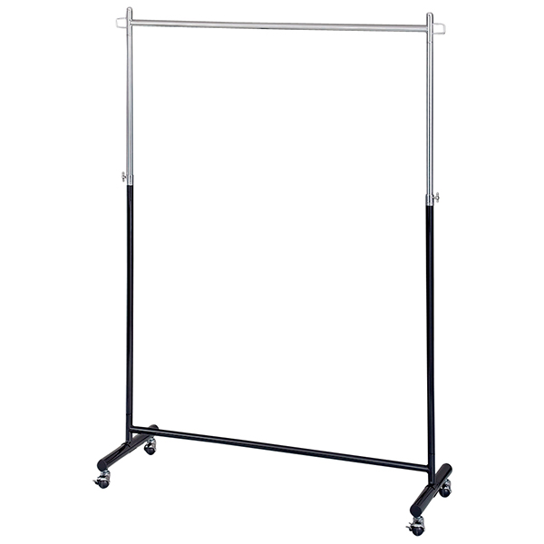 幅119.5cm パイプハンガー　コートハンガー　ハンガーラック　キャスター付き　スチール製で頑丈　耐荷重60kg 約幅120cm【送料無料】[t]の通販は 8,215円