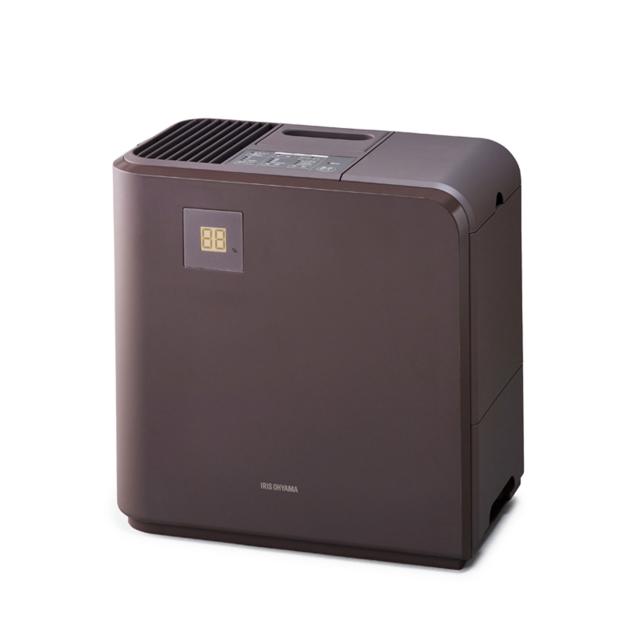 気化ハイブリッド式加湿器 加湿量 500ml HVH-500R1-T (ブラウン) 1台 アイリスオーヤマ