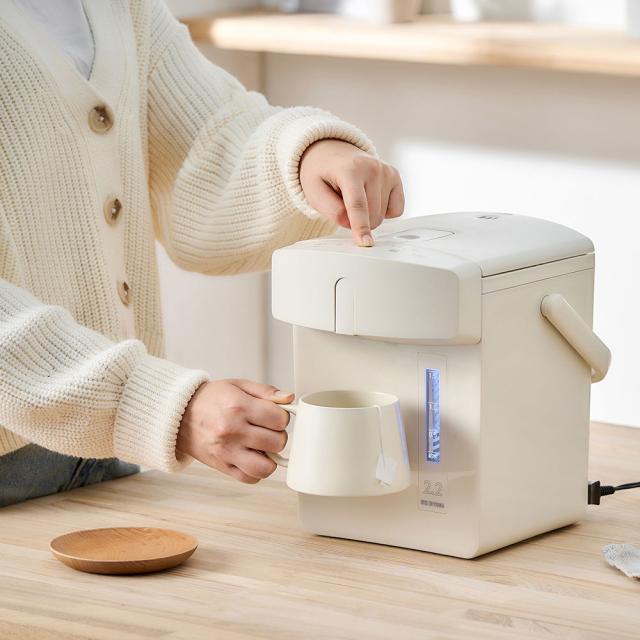 ジャーポット 2.2L マイコン式 IAHD-222-C アイボリー 297886 1台 アイリスオーヤマ