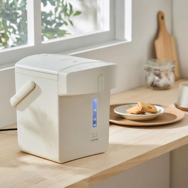 ジャーポット 2.2L マイコン式 IAHD-222-C アイボリー 297886 1台 アイリスオーヤマ