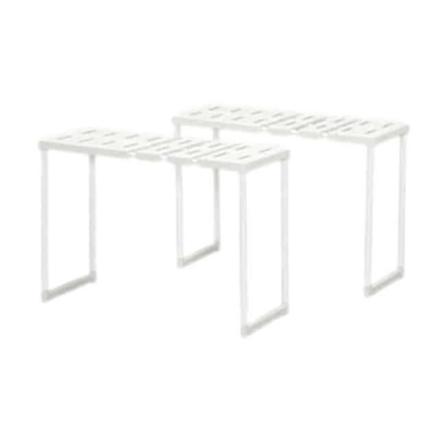 伸縮押し入れ整理棚 グレー 2個セット SOR-370H×2(幅72〜92cm) 4台セット アイリスオーヤマ 伸縮 押し入れ チェスト タンス