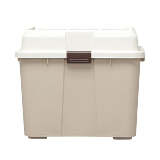 収納ボックス ワイドストッカー 60L ベージュ WY-540(幅54.5cm) 6台セット アイリスオーヤマ 屋外 屋内 大容量_1