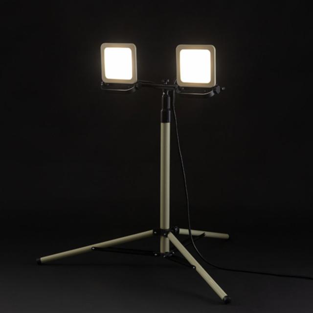 ワークライト LED スタンドライト 防雨 屋外 作業灯 LWTL-10000ST(10000lm) 1個 アイリスオーヤマ 高さ93〜200cm 防水 防塵_2