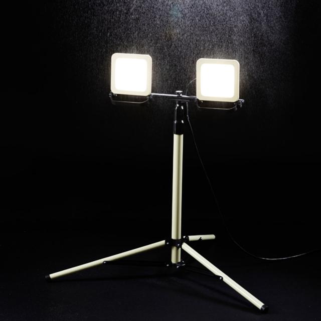 ワークライト LED スタンドライト 防雨 屋外 作業灯 LWTL-10000ST(10000lm) 1個 アイリスオーヤマ 高さ93〜200cm 防水 防塵_3