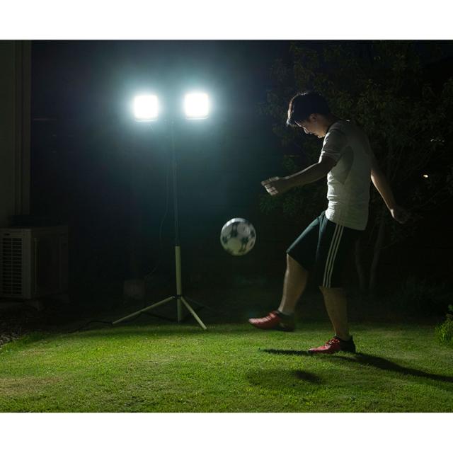 ワークライト LED スタンドライト 防雨 屋外 作業灯 LWTL-10000ST(10000lm) 1個 アイリスオーヤマ 高さ93〜200cm 防水 防塵_6