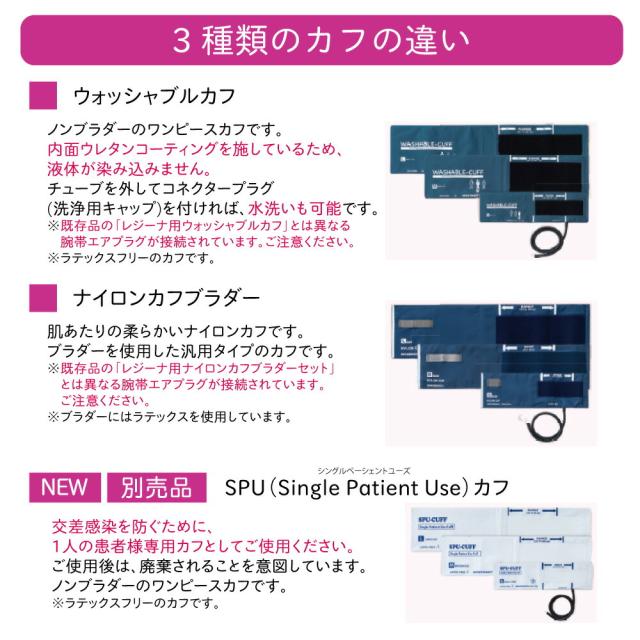 ワンハンド電子血圧計 レジーナIII ウォッシャブルカフ ナイロンカフブラダー1台 ケンツメディコ レジーナ3 医療 看護 防滴 0370B201 医療機器認証