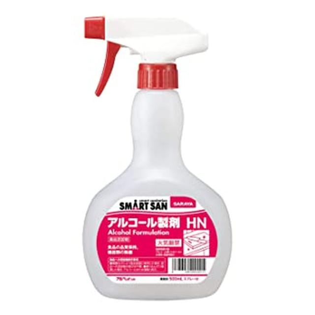 アルペットＨＮ スプレー付 40011（500ML） 医療 看護 クリニック 病院 サラヤ 【12個セット】
