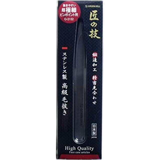 ＧＢ ステンレス高級毛抜（極細） G-2152 医療 看護 クリニック 病院 ＧＢ 12セット