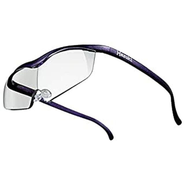 ハズキルーペ ラージ １.８５倍 クリアレンズ ハズキ 紫 病院 医療 看護 クリニックの通販は