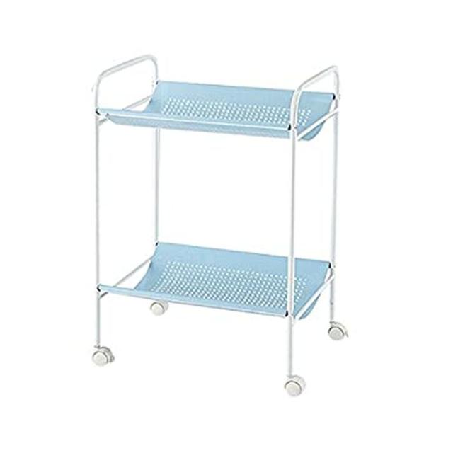 スチール脱衣ワゴン 11-209MH（ブルー） 医療 看護 クリニック 病院 林製作所 10,466円