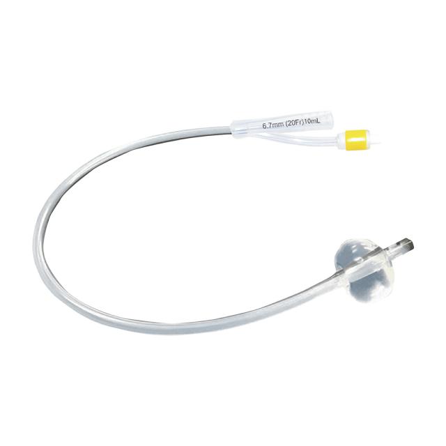 シリコーンバルーンカテーテル2WAY 1008-20 20FR 10ホン  25-3242-04 ユーシンメディカル