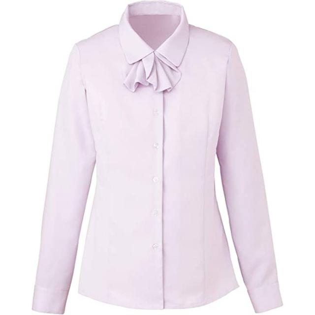 長袖ブラウス EWB434（ピンク）19ゴウ 医療 看護 クリニック 病院 カーシーエンジョイ