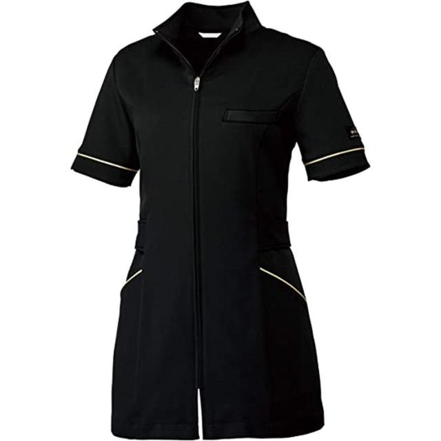 チュニック MK-0023-C-10（ブラック） ミッシェルクラン Ｓ 病院 医療 看護 クリニック