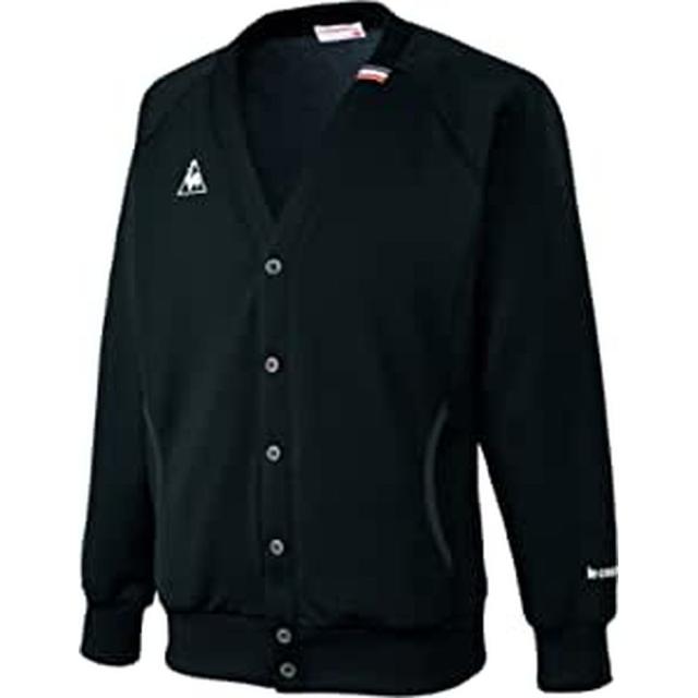 ルコック 裏パイルカーディガン UZL6021-3（ブラック） le coq sportif ルコック Ｍ 病院 医療 看護 クリニック
