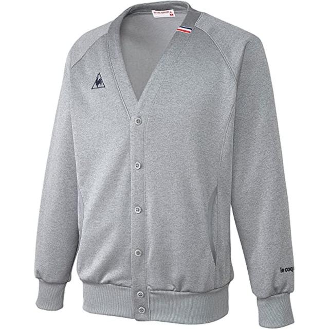 ルコック 裏パイルカーディガン UZL6021-21（グレーモク） le coq sportif ルコック ＬＬ 病院 医療 看護 クリニック 6,604円