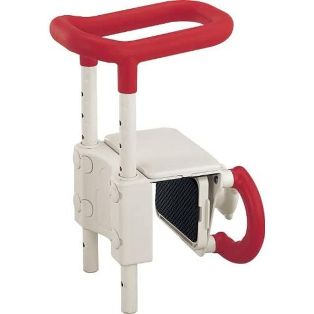 高さ調節付浴槽手すりＵＳＴ—１３０ 536-600（レッド） 医療 看護 クリニック 病院 安寿の通販は 15,840円