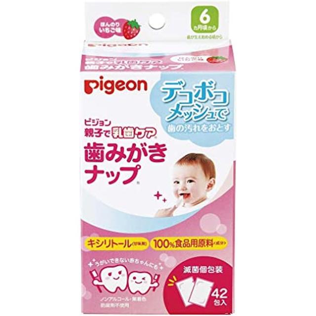 歯みがきナップ（いちご味） 11529（42包入り） ピジョン 【×30セット】病院 医療 看護 クリニックの通販は
