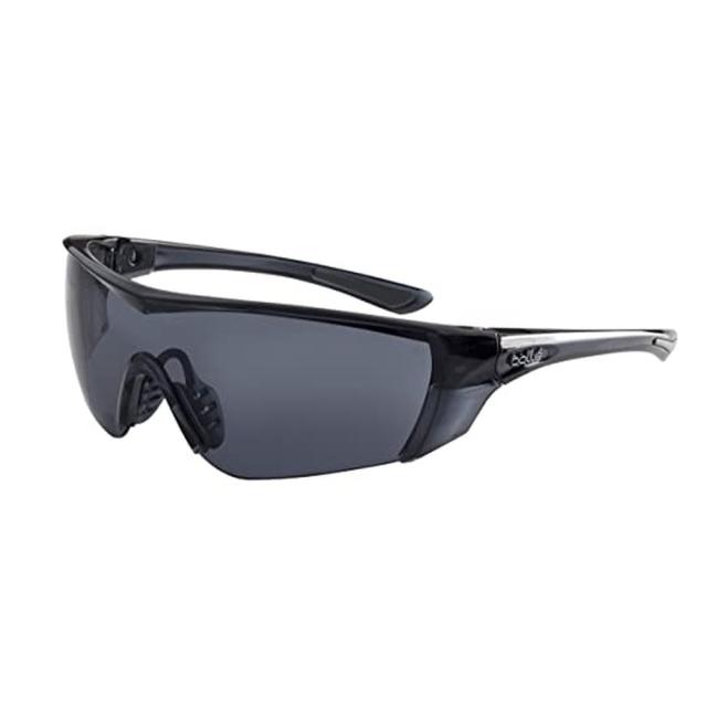 サンダー（保護めがね）スモークレンズ 1654002A（ブラック） ボレーセーフティ BOLLE SAFETY 【×10セット】病院 医療 看護 クリニック