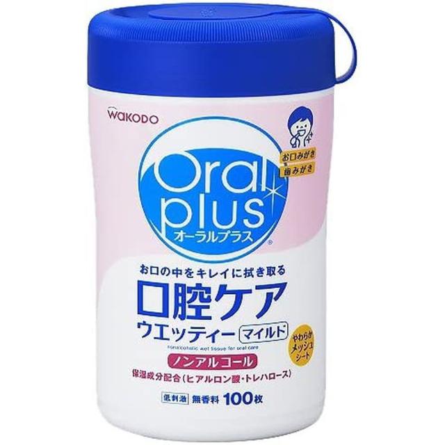 口腔ケアウエッティー マイルド 100枚入り 和光堂 【×12セット】病院 医療 看護 クリニック