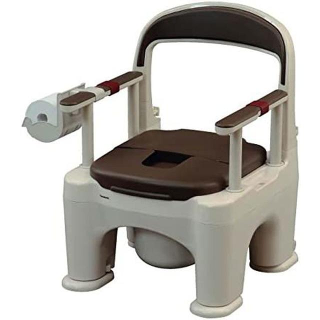 ポータブルトイレラフィーネ（プラ長穴 PN-L30206B（モカブラウン） 医療 看護 クリニック 病院 パナソニックエイジフリーライフテックの通販は