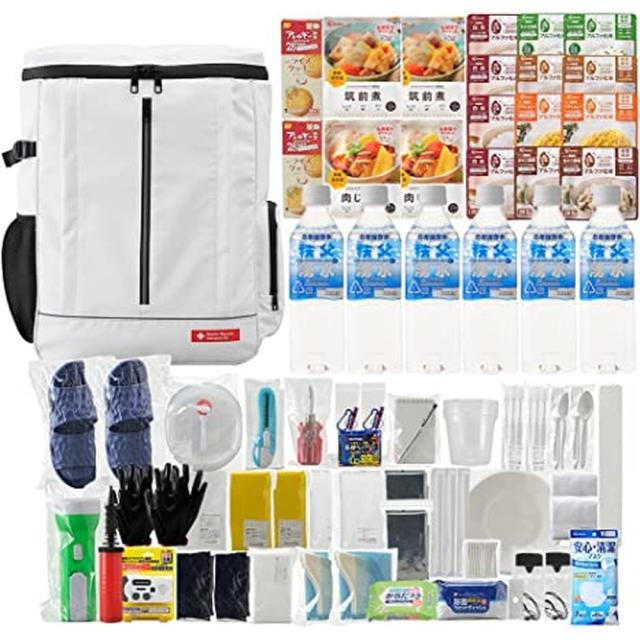防災セット（食品付）2人用 NBS2-67（67テンセット） 医療 看護 クリニック 病院 アイリスオーヤマ IRIS OHYAMA