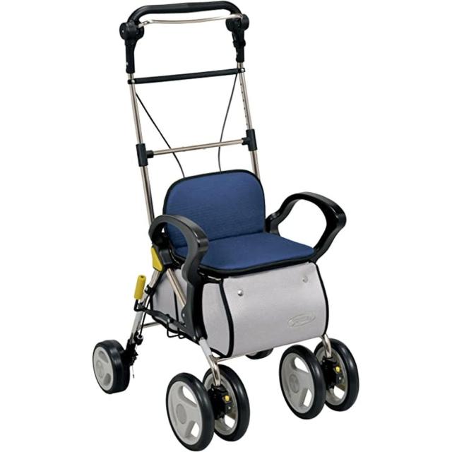 スタンダードシルバーカーＬ ST003-L（ネイビー） 医療 看護 クリニック 病院 幸和製作所