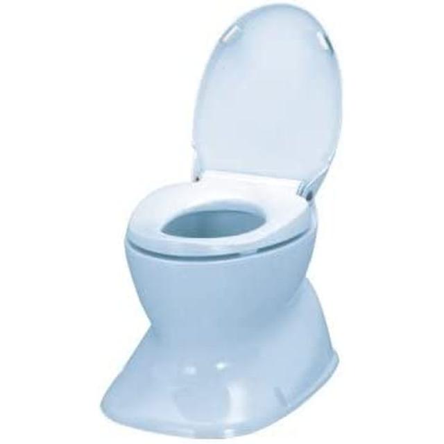 サニタリエースＨＧ据置式 42X61X44CM 安寿 ライトブルー 病院 医療 看護 クリニック