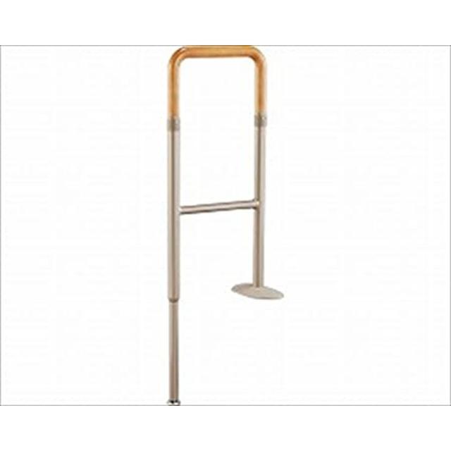 上がりかまち用手すり ＫＭ—３００Ｆ 531-088（ライトブラウン） 医療 看護 クリニック 病院 安寿