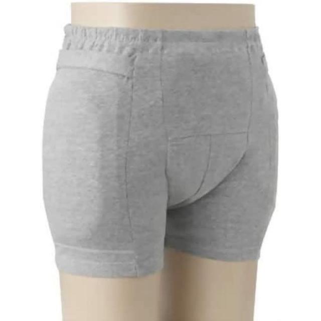 ラ・クッションパンツ（男性用） 3904-1（M）グレー 医療 看護 クリニック 病院 エンゼル