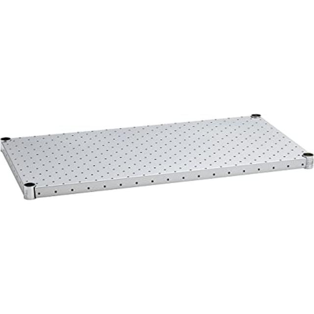 パンチングシェルフ シルバー H2430PS1（750X600MM） 医療 看護 クリニック 病院 エレクター