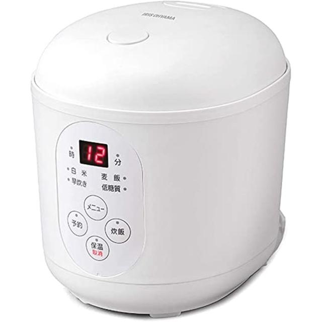 ジャー炊飯器1.5合 RC-MF15-W（ホワイト） 医療 看護 クリニック 病院 アイリスオーヤマ IRIS OHYAMA