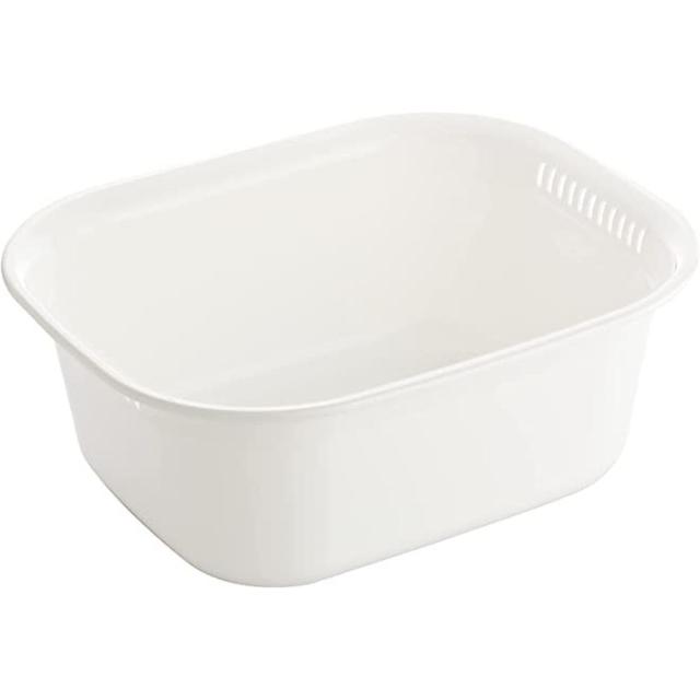 Ｈ＆Ｈウォッシュタブ（スクエア） GHAH489（ホワイト） ×30　医療 看護 クリニック 病院 リス