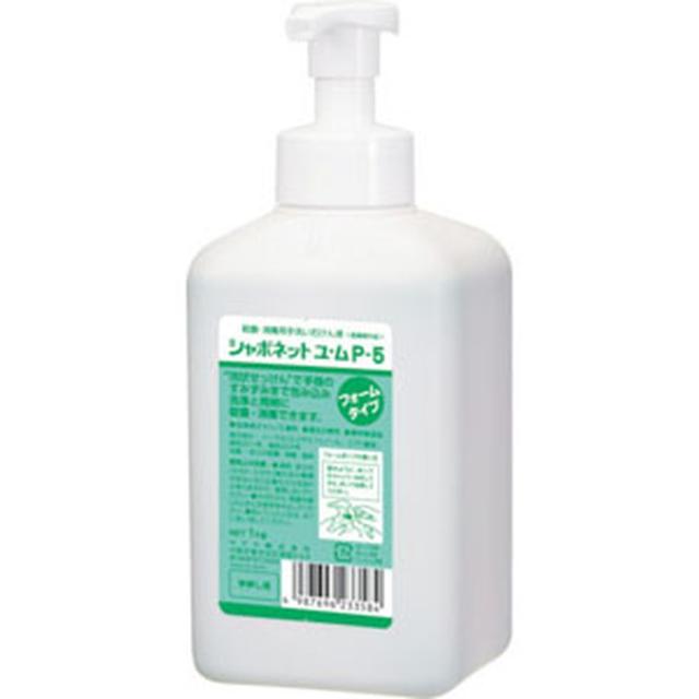 シャボネットユ・ムＰ—５ 23358（1KG.アワポンプ） シャボネット 【×12セット】病院 医療 看護 クリニック