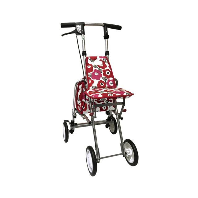 アソシエ シルバーカー W1780 介援隊 デイジー柄 病院 医療 看護 クリニック
