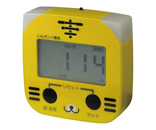 かんたんO2タイガー 9870001 3．4Lヨウ  酸素ボンベ用タイマー 24-9967-00 新和工業 ×10セットの通販は