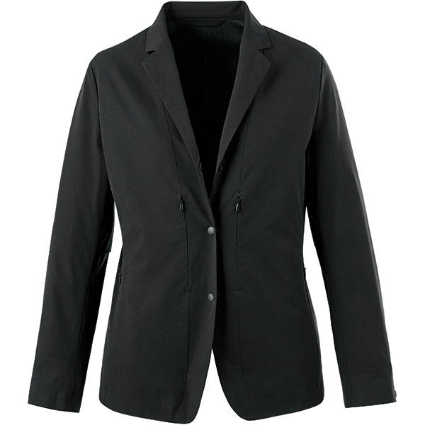 レディースジャケット CAJ185-10(ブラック) Ｍ 看護師 ナース 病院 病棟 事務 ユニフォーム 制服 カーシーカシマ